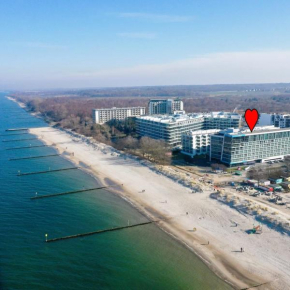 W MARINE HOTEL przy plaży prywatny 309 DOBRUK APARTAMENTY rowery w cenie in Kolberg